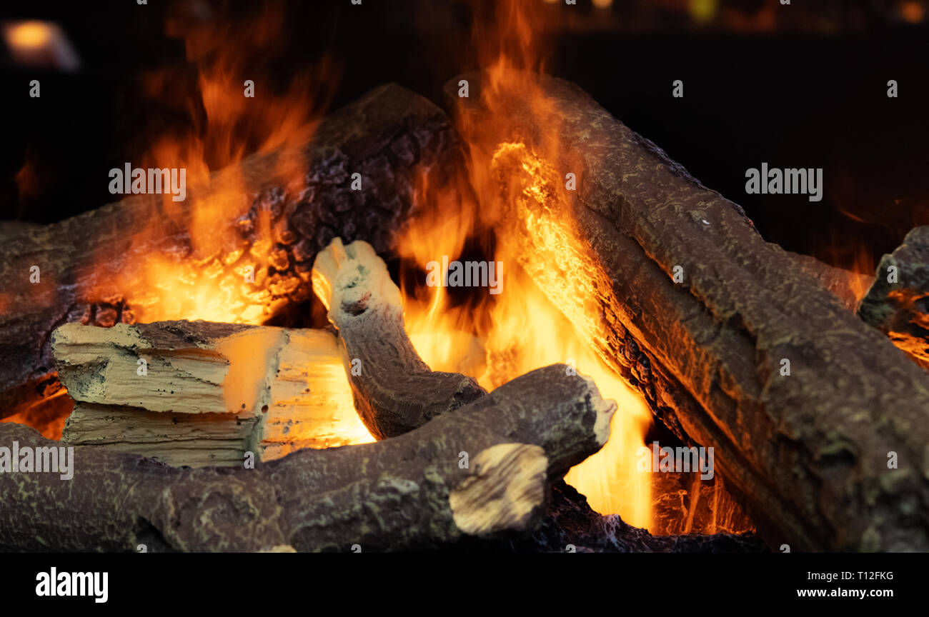 Living Room Fire Stock Photos Living Room Fire Stock Images Alamy