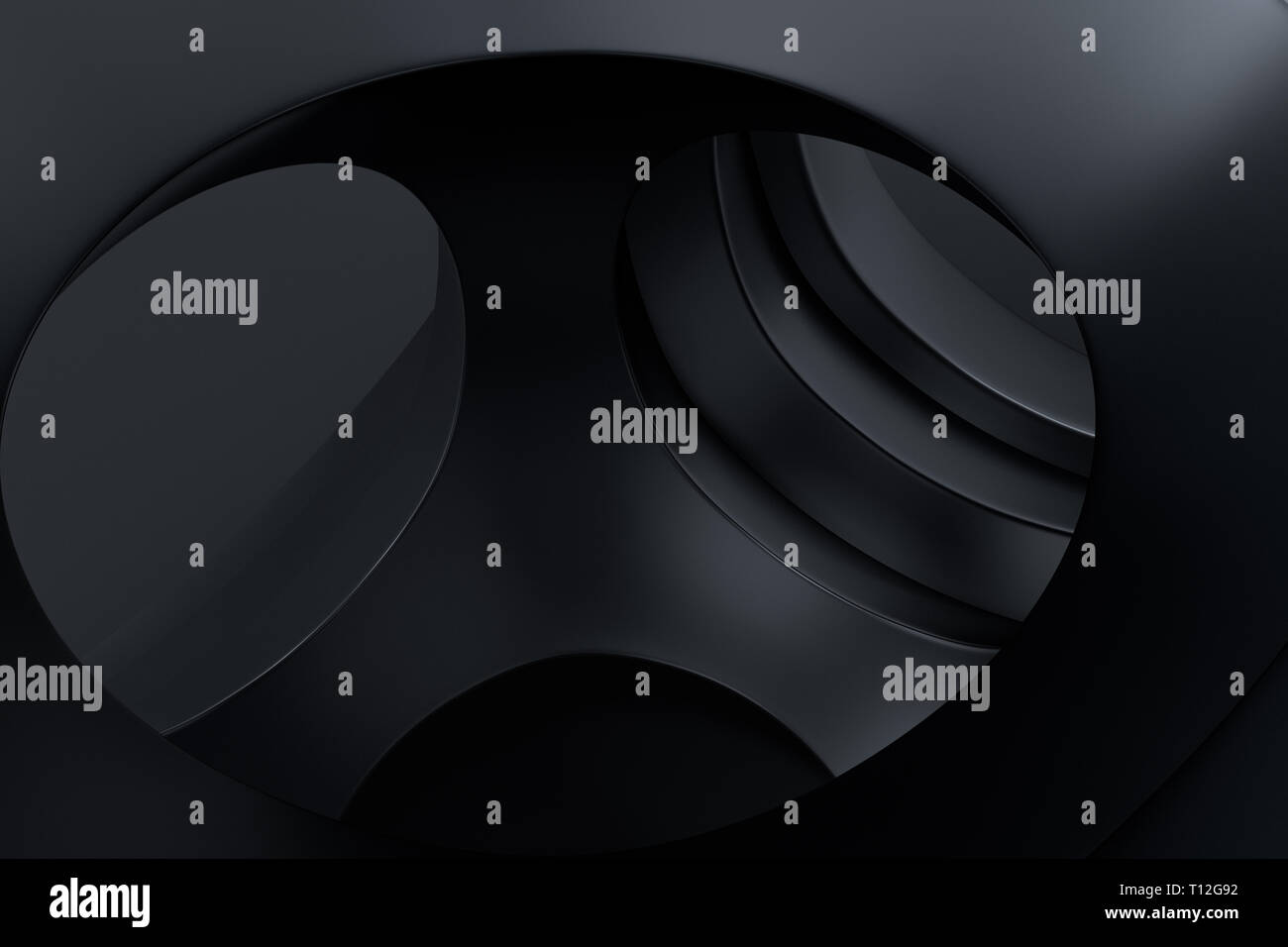 Computer digital drawing, dark background Stock Photo - Alamy