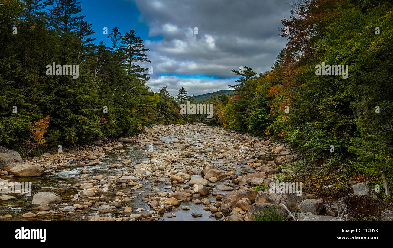 White mountains in New Hampshire Stock Photo - Alamy