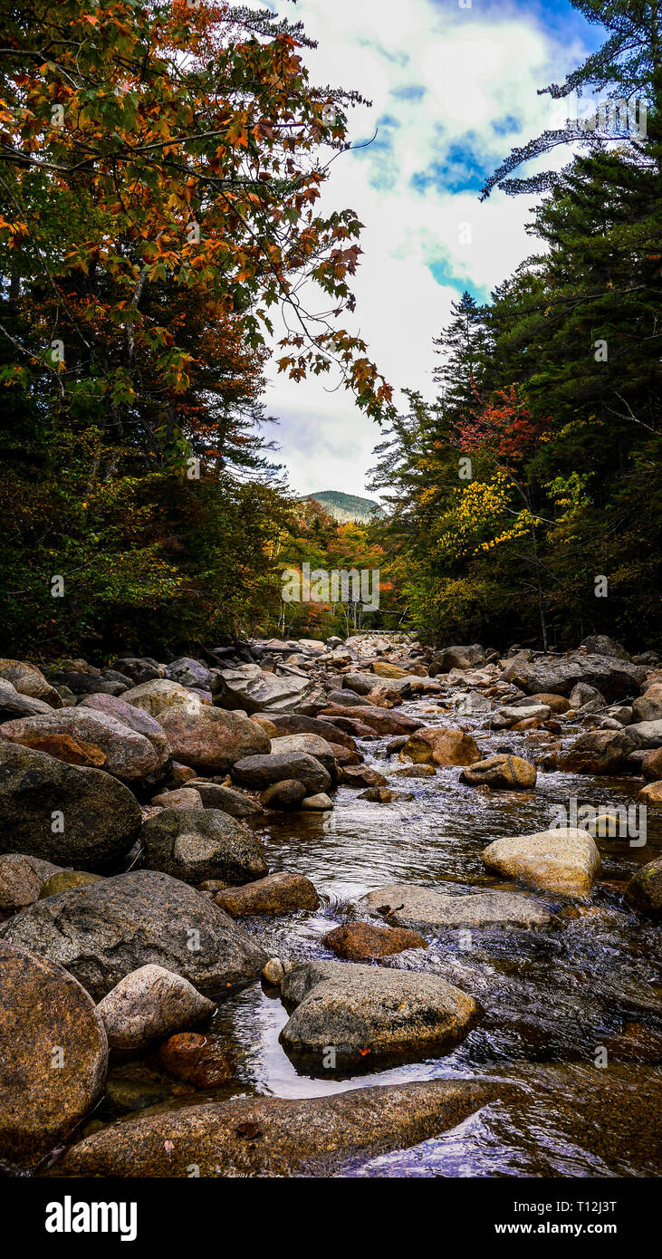 White mountains in New Hampshire Stock Photo Alamy