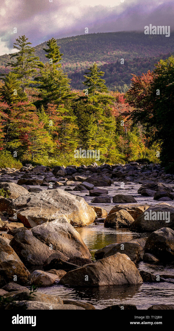 White mountains in New Hampshire Stock Photo Alamy