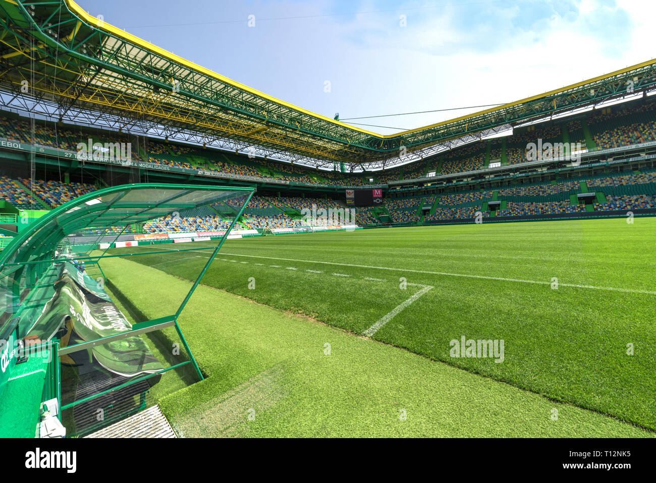 José Alvalade Stadium - official arena of FC Sporting. Lisboa