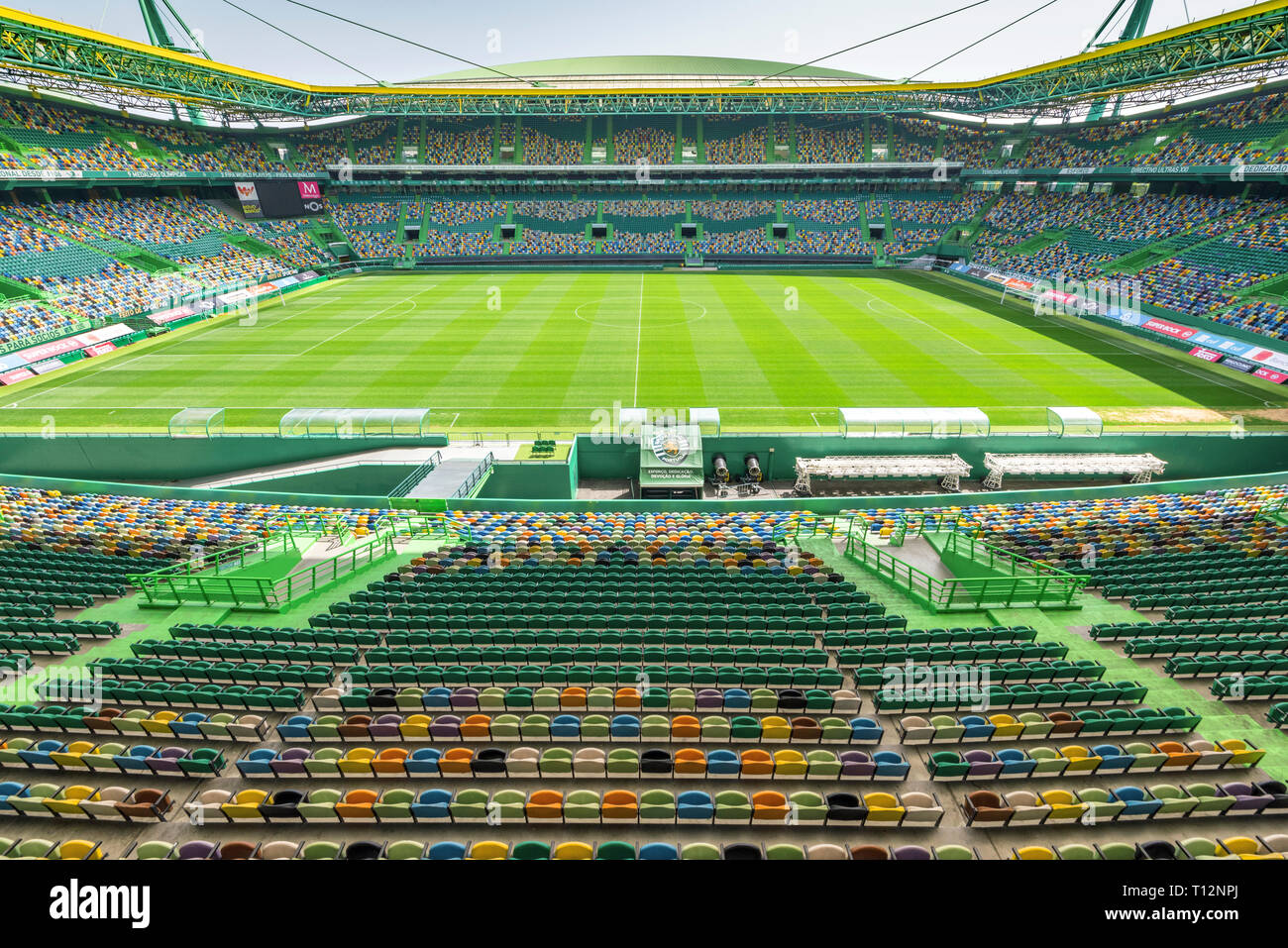 José Alvalade Stadium - official arena of FC Sporting. Lisboa, Portugal  Stock Photo - Alamy