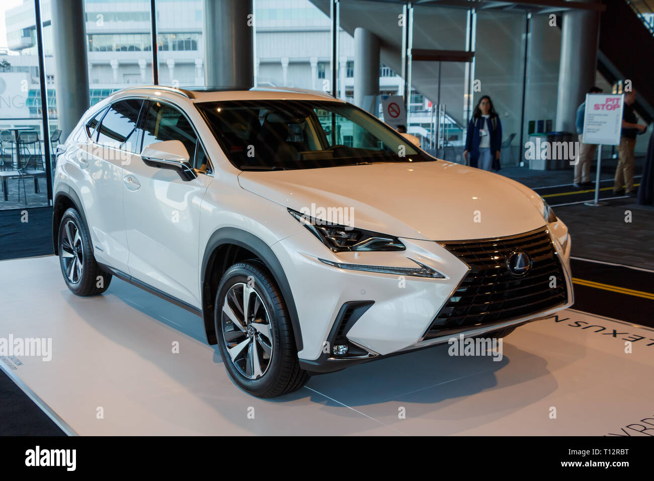 Vancouver Canada March 19 Lexus Nx300h Hybrid Suv Stock Photo Alamy