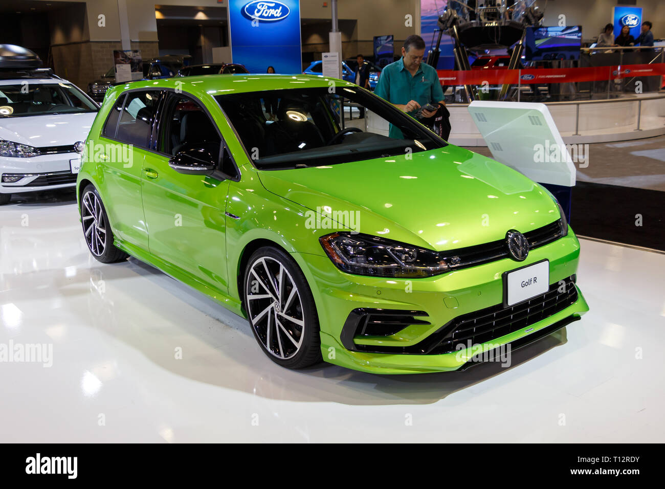 Vancouver, Canada - March 2019 VW Golf Stock Photo - Alamy