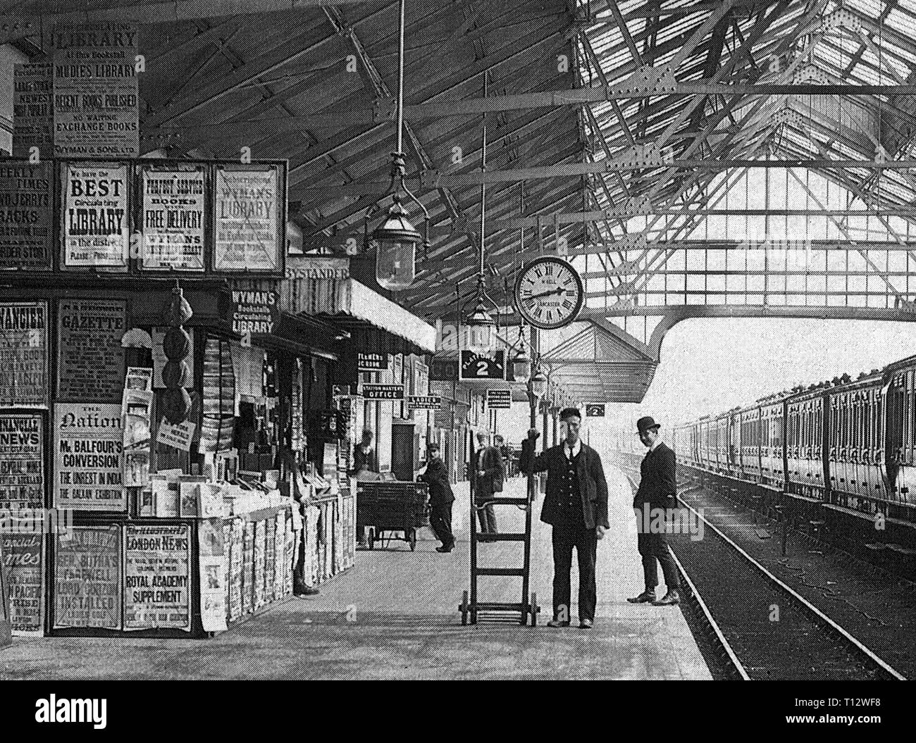 Windermere Railway Station Stock Photo