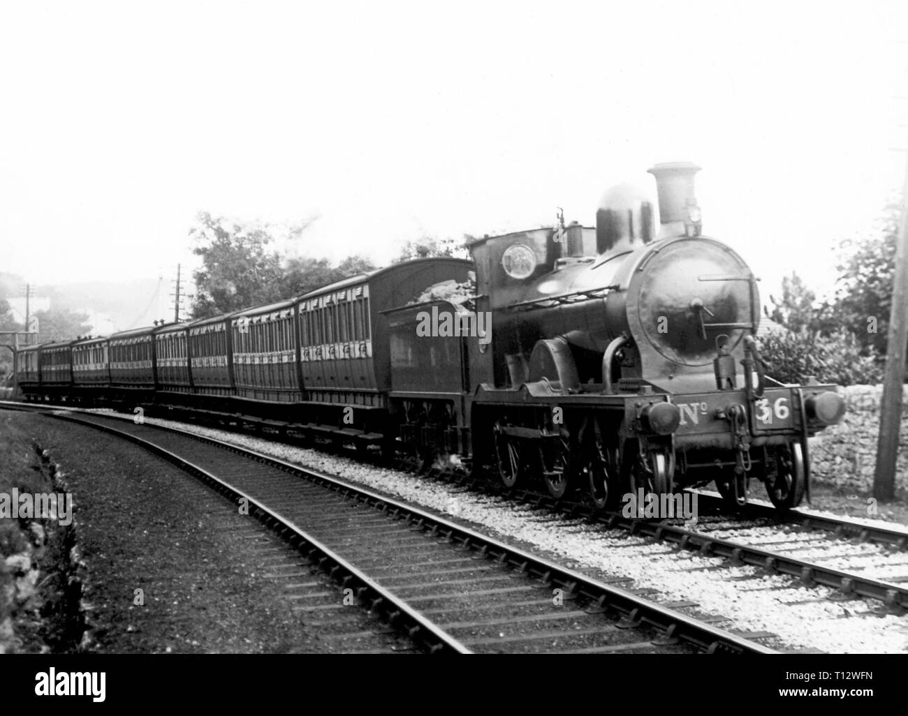 Grange over Sands, Furness Railway Stock Photo - Alamy