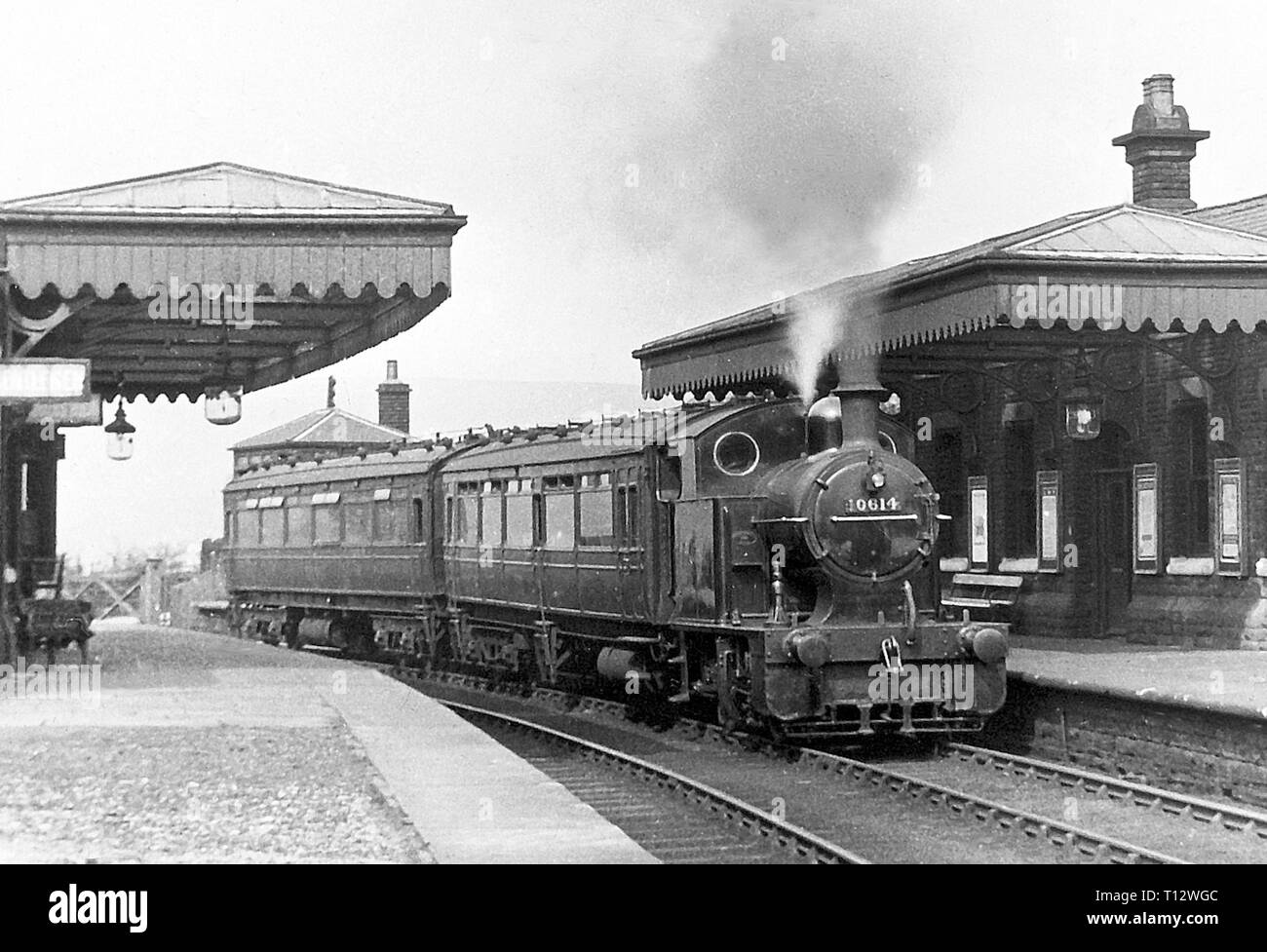 Railway Branch Line Stock Photo Alamy