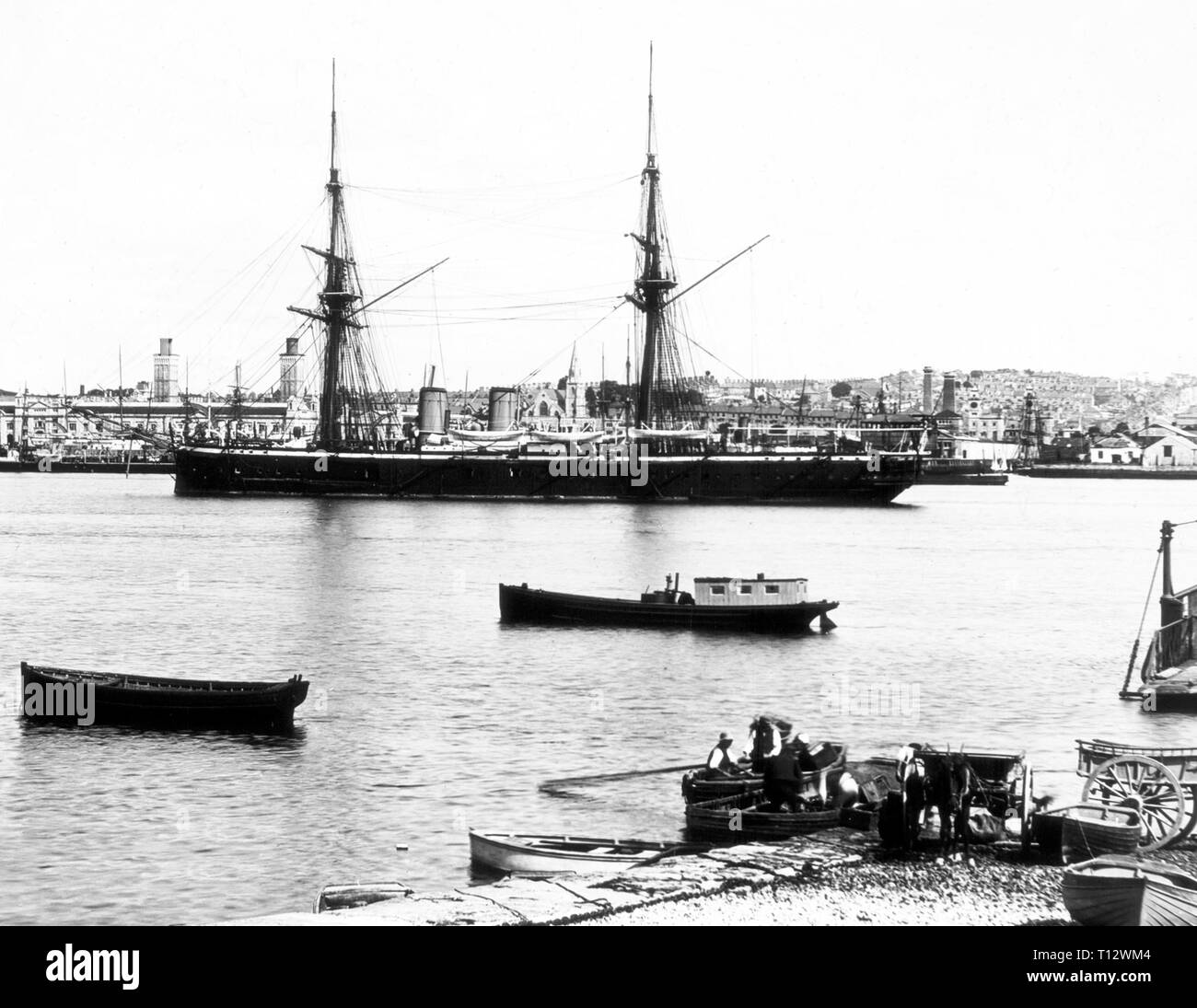 File:HMS Temeraire 1886 NMM NMMG BHC3653.jpg - Wikimedia Commons