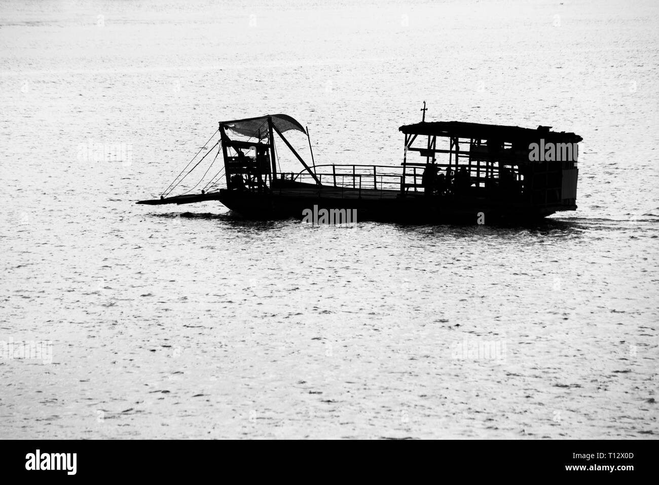 A ferry in the Mekong Delta, Vietnam Stock Photo - Alamy