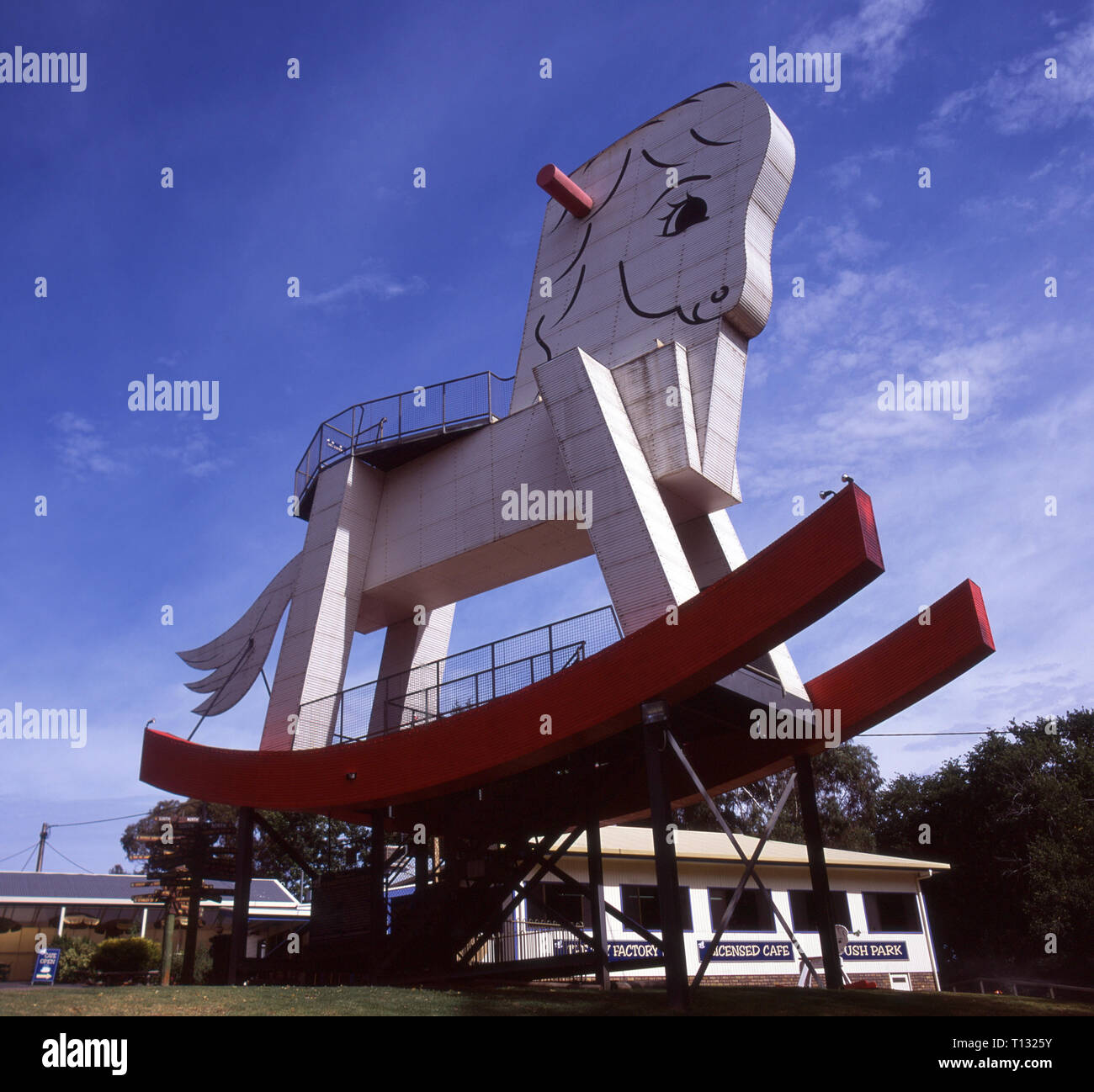 Big rocking horse australia hi-res stock photography and images - Alamy
