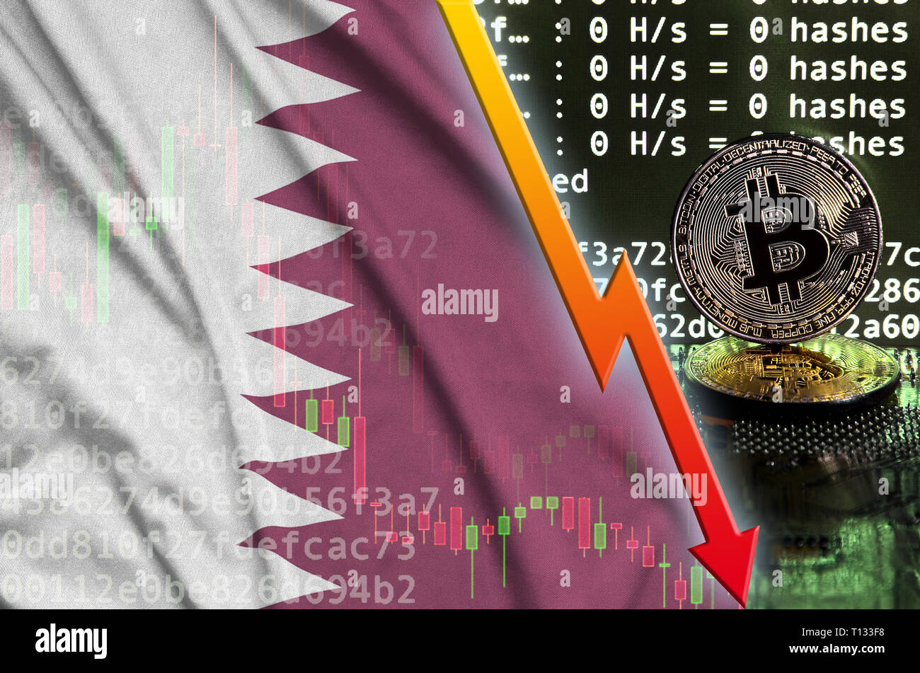 Qatar bitcoin hi-res stock photography and images - Alamy