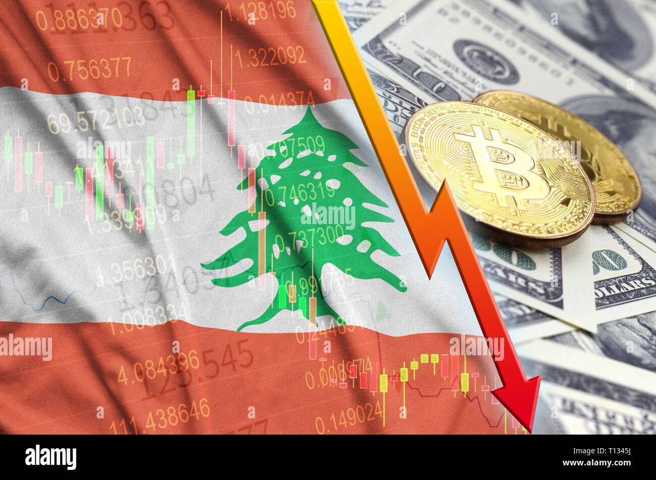 Lebanon bitcoin hi-res stock photography and images - Alamy