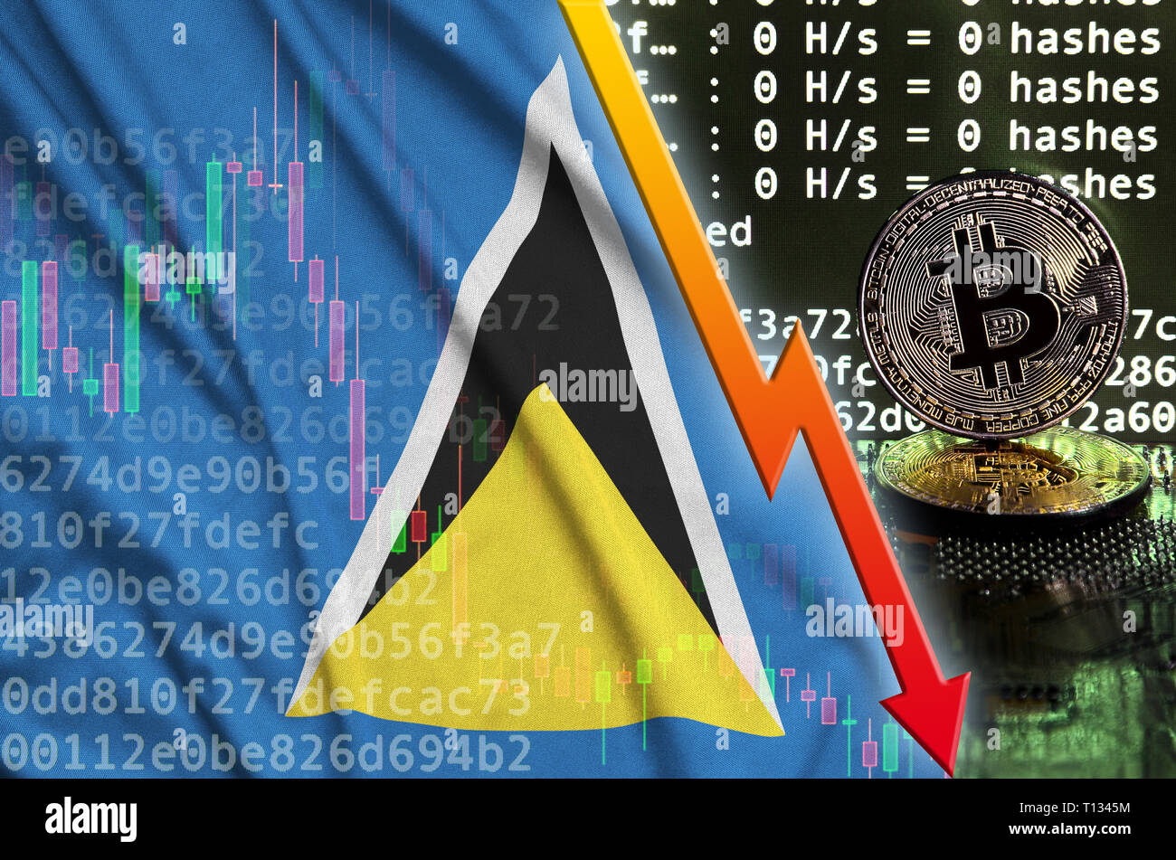 Saint lucia bitcoin hi-res stock photography and images - Alamy