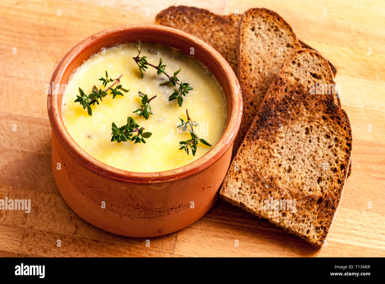 Chicken liver pate Stock Photo Alamy