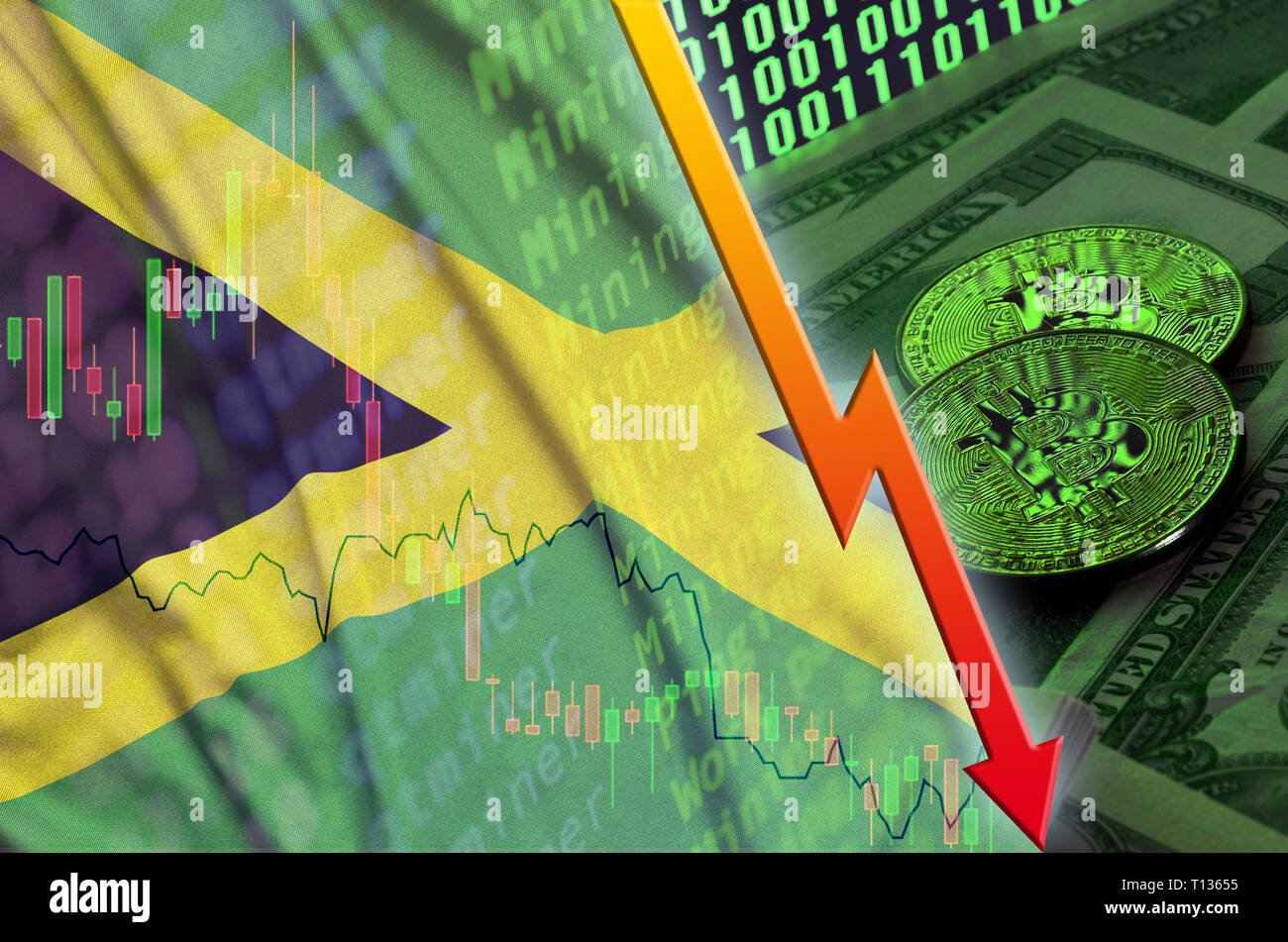 Bitcoin jamaica hi-res stock photography and images - Alamy