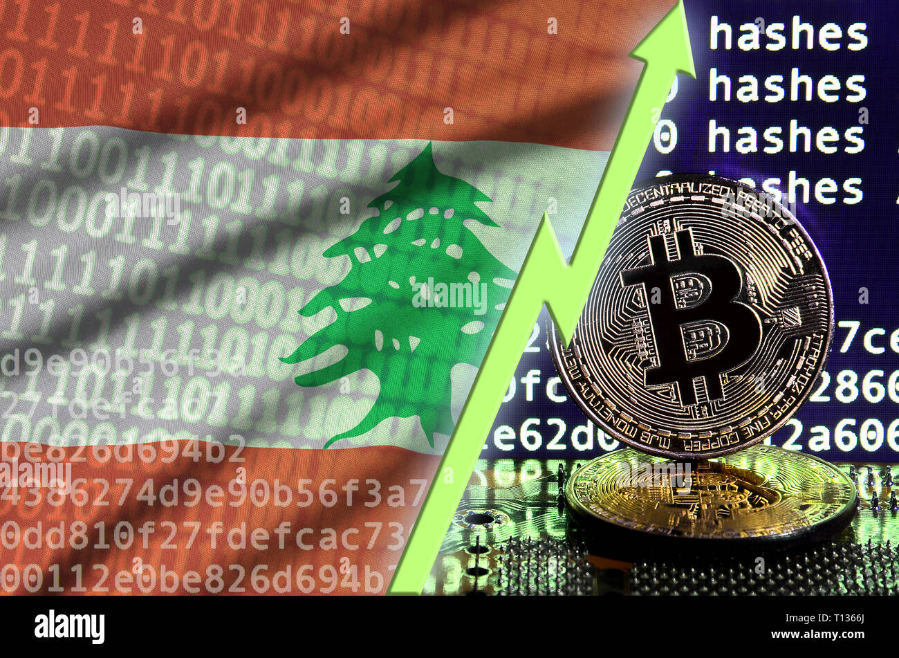 Lebanon bitcoin hi-res stock photography and images - Alamy