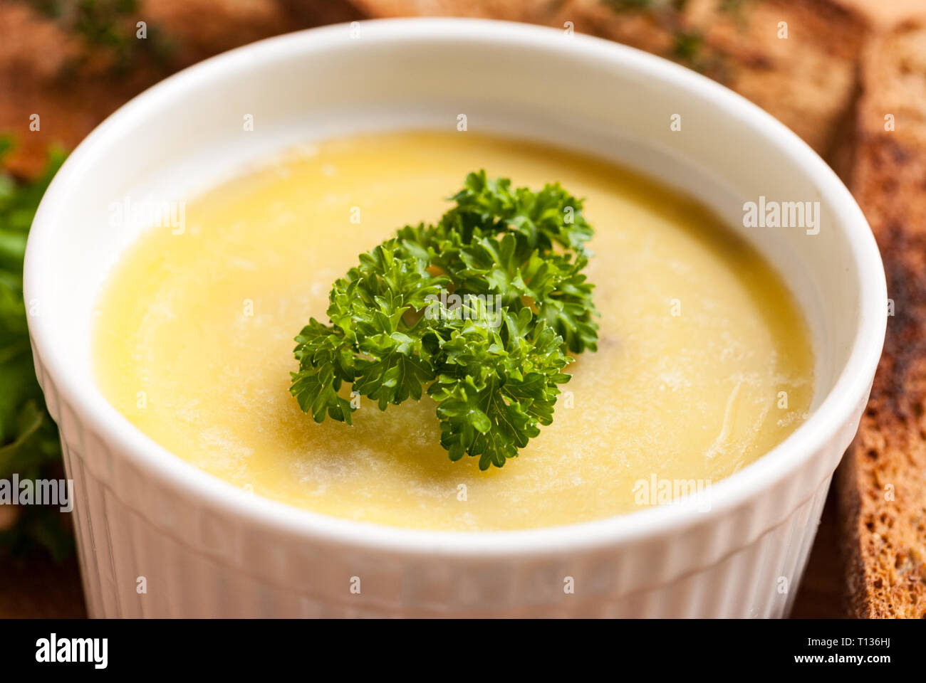 Chicken liver pate Stock Photo Alamy