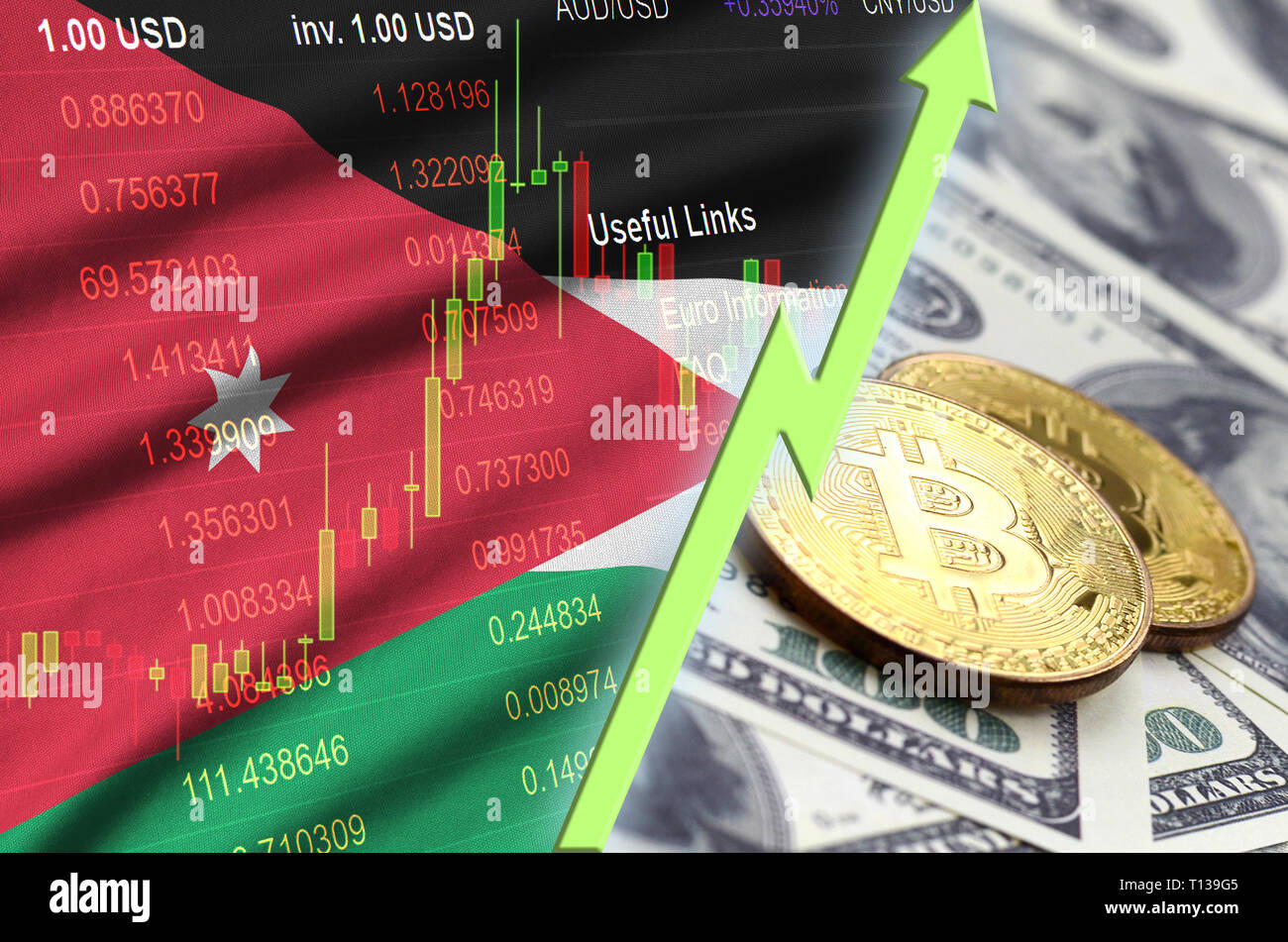 Jordan bitcoin hi-res stock photography and images - Alamy