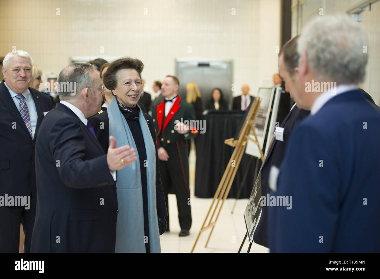 The Princess Royal visit to City of Glasgow College's Riverside Campus ...