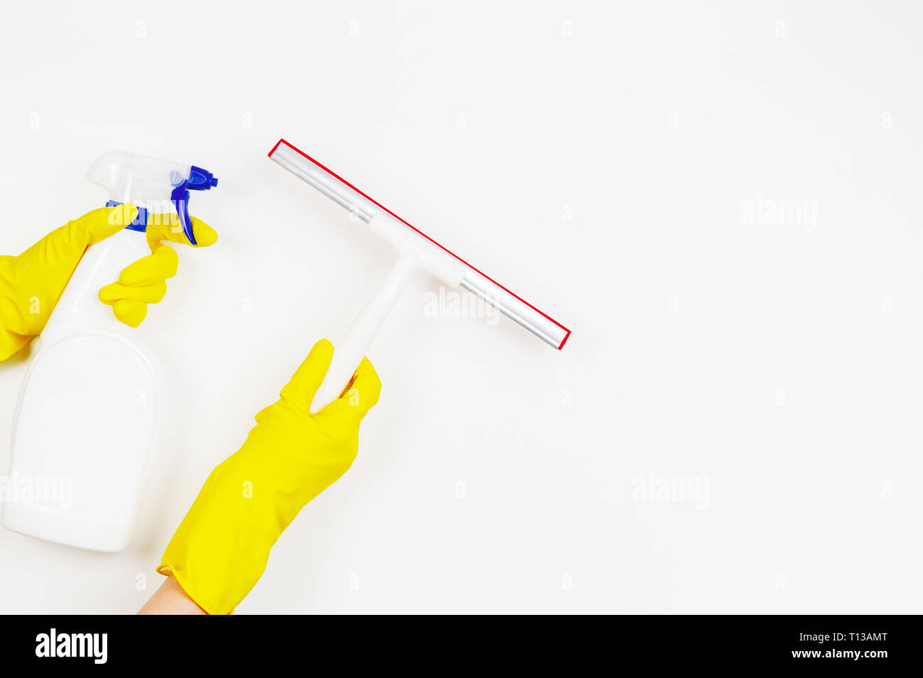 Windshield Cleaning Tool On On White Background Stock Photo, Picture and  Royalty Free Image. Image 124683975.