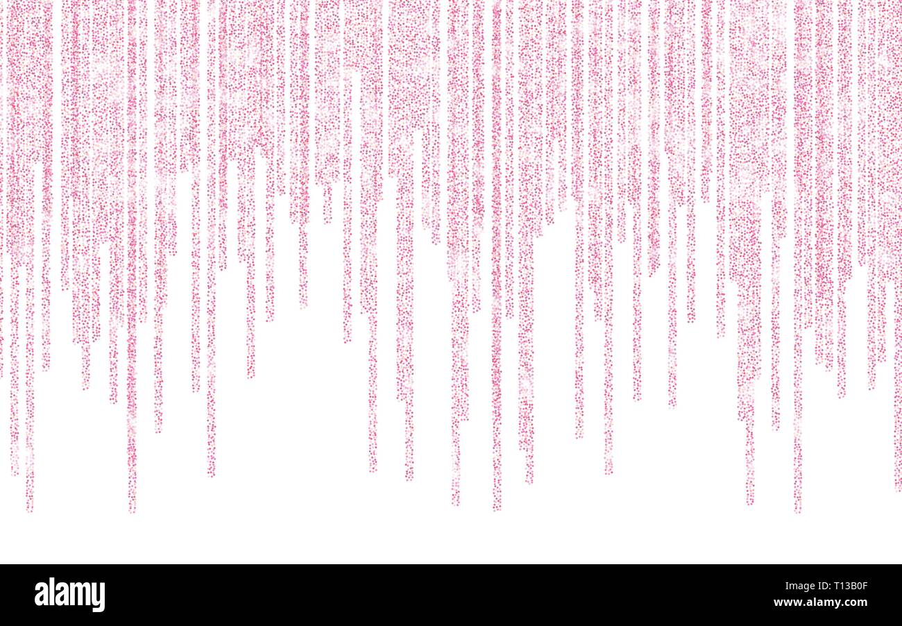 Pink glitter sparkle on a transparent background. Rose Gold Vibrant ...