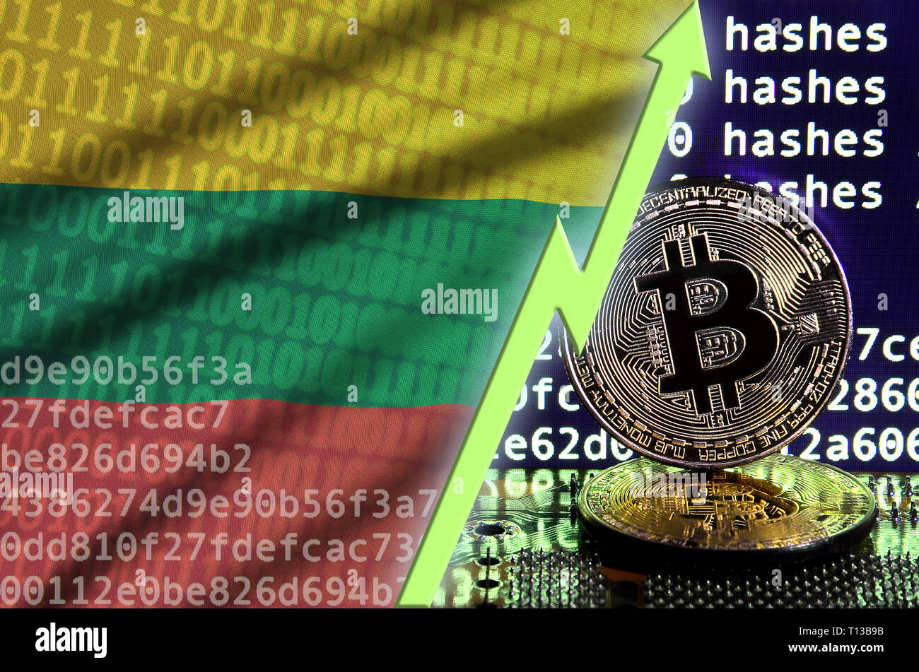 Bitcoin lithuania hi-res stock photography and images - Alamy