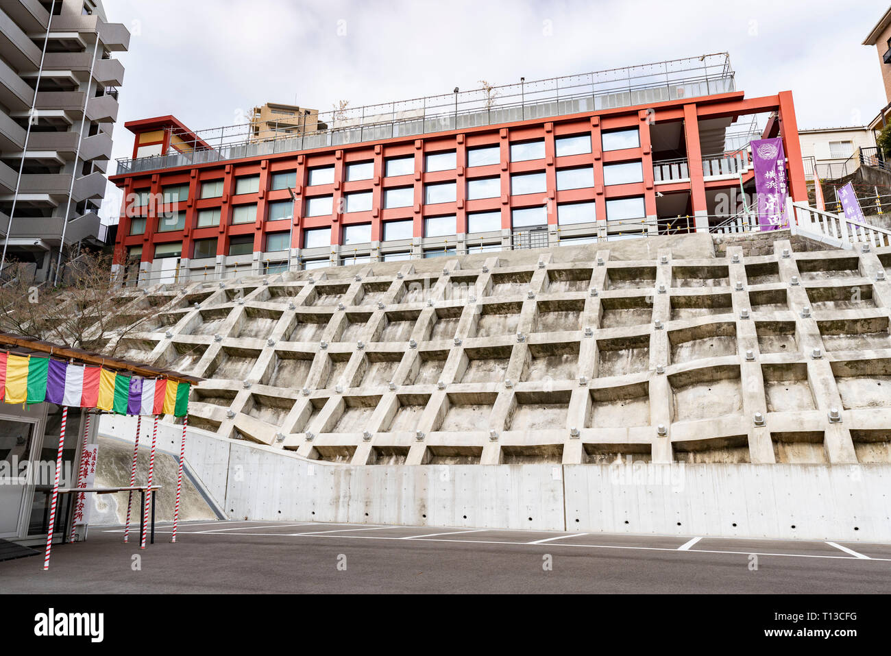 Naritasan Yokohama Betsuin Nishi Ku Yokohama City Kanagawa Prefecture Japan Stock Photo Alamy