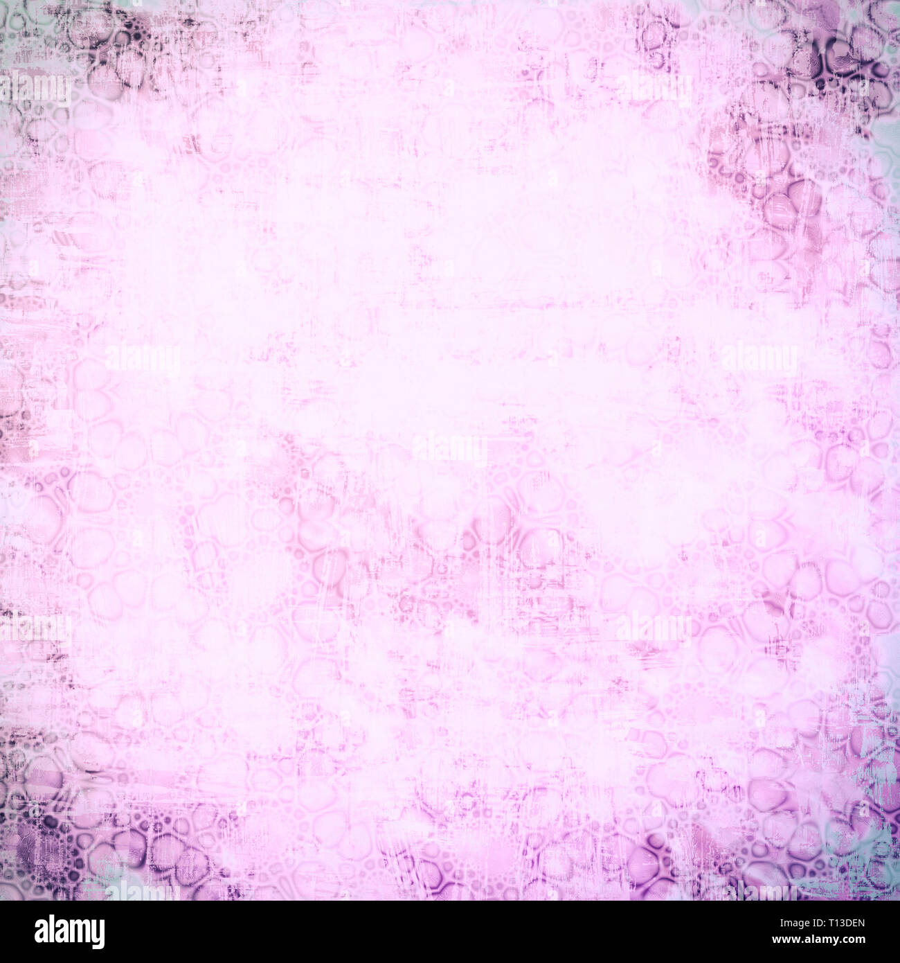 Ancient Shabby Background Vignette Pink Bright Wall Paper For Design In Style Shabby Chic Stock Photo Alamy