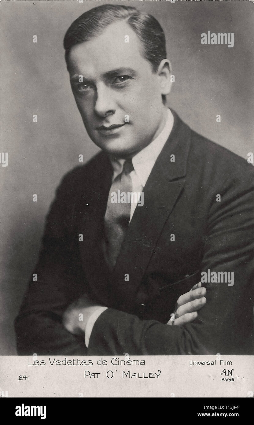 Pat Malley Promotional photography of Pat O'malley - Silent movie era Stock Photo ...