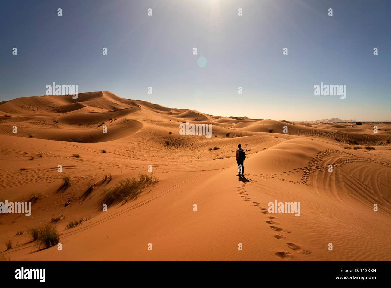 Man standing desert hi-res stock photography and images - Alamy