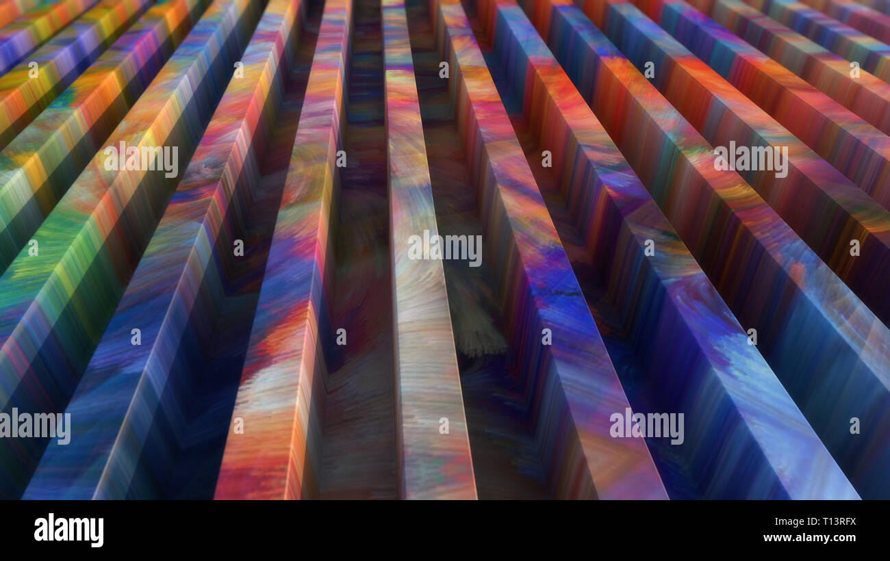 3d rendering. Abstract background and colors Stock Photo - Alamy