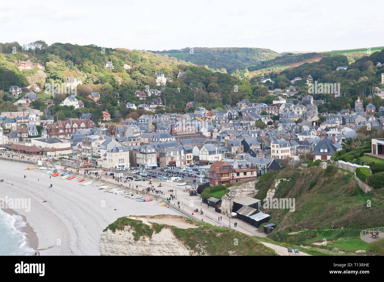 The famous cliffs at Etretat in Normandy, France Stock Photo - Alamy