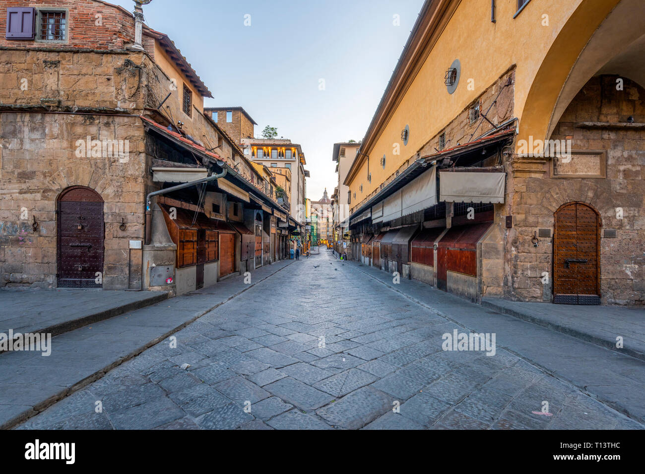 Italy, Tuscany, Florence, Old town, alley Stock Photo