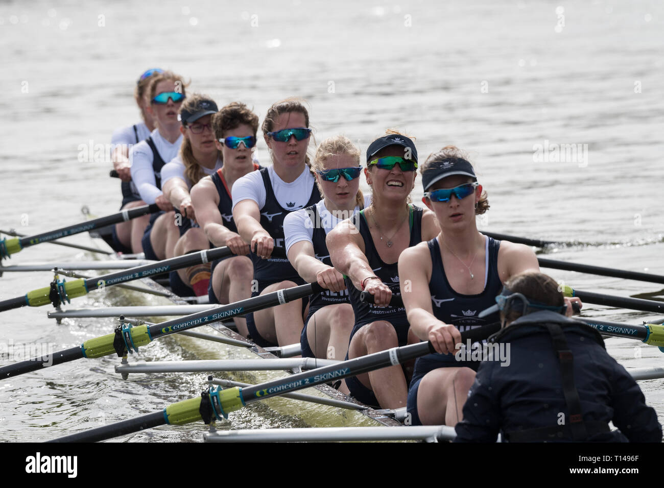 London Uk 23rd Mar 2019 23 March 2019 Boat Race Fixture
