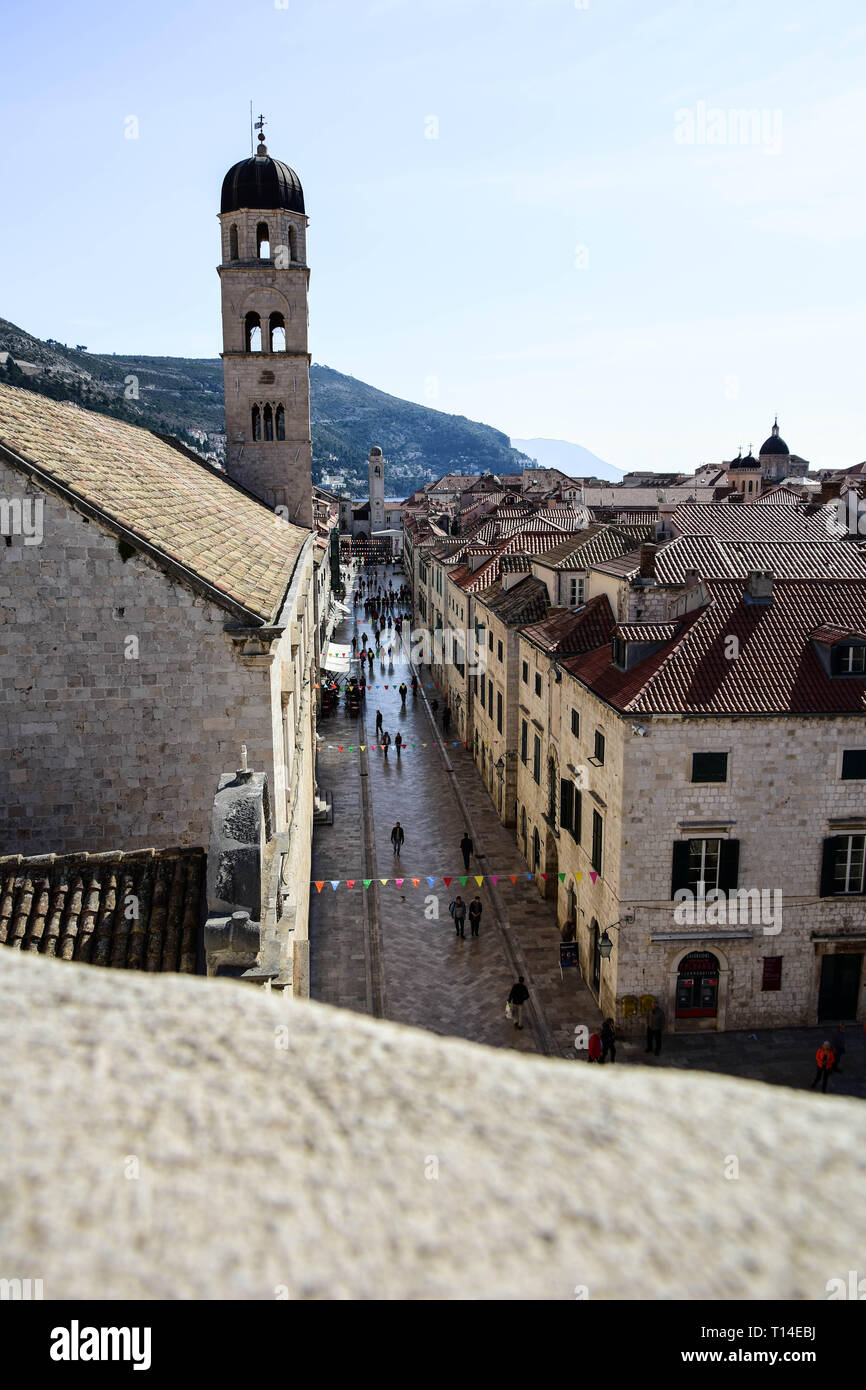 dubrovnik croatia! photos take by nikond3400 and nikon 18-105 from roadtrip travel experience.with 18people. Stock Photo