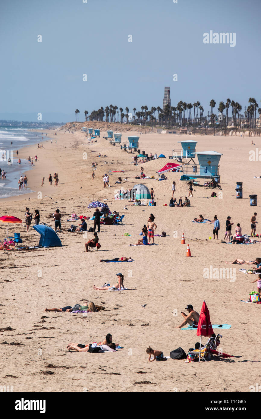 Huntington Beach California October 11 2018 View Up