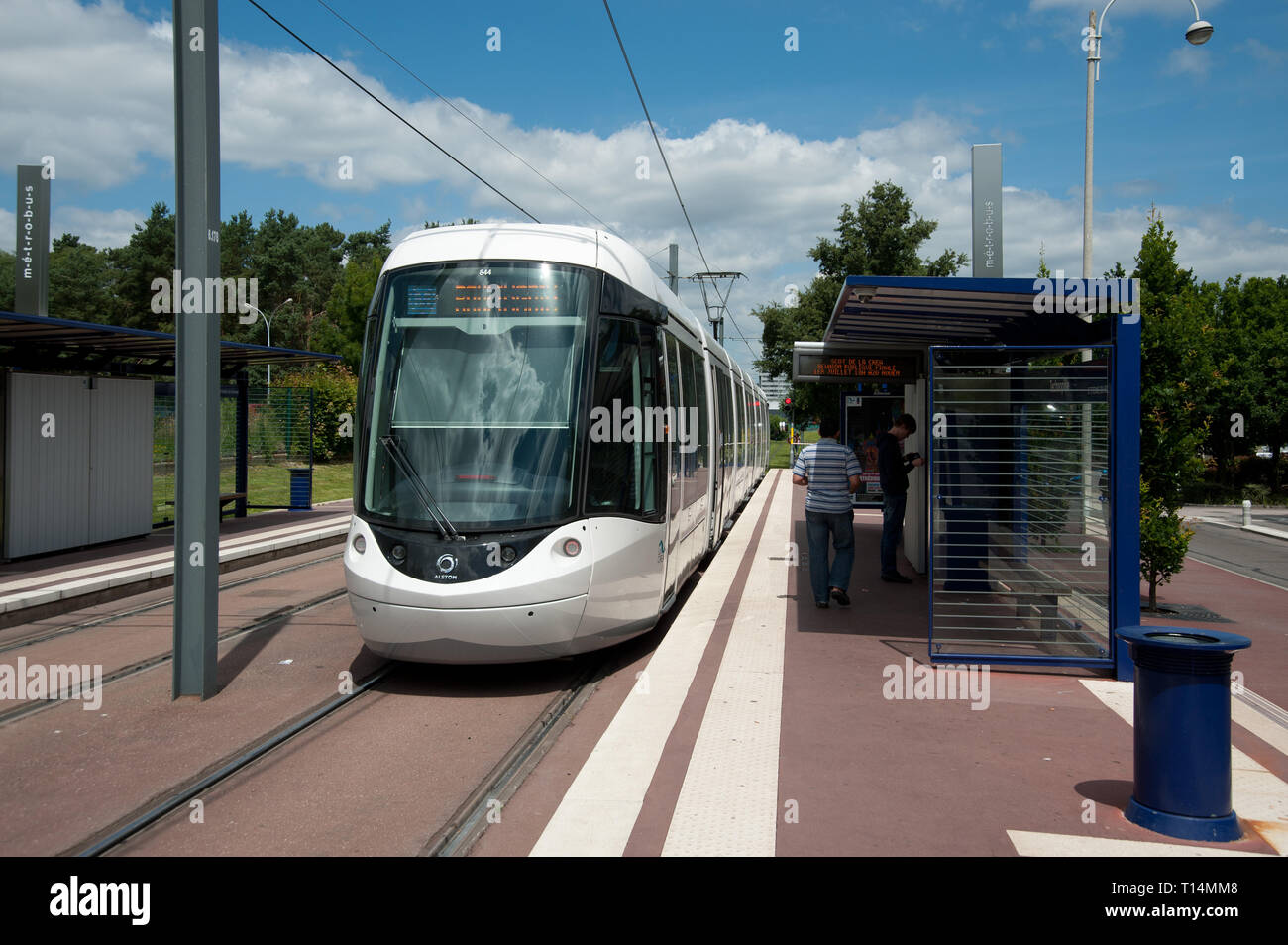 Rouen, Tramway, Station Technopole - Rouen, Tramway, Technopole Station ...