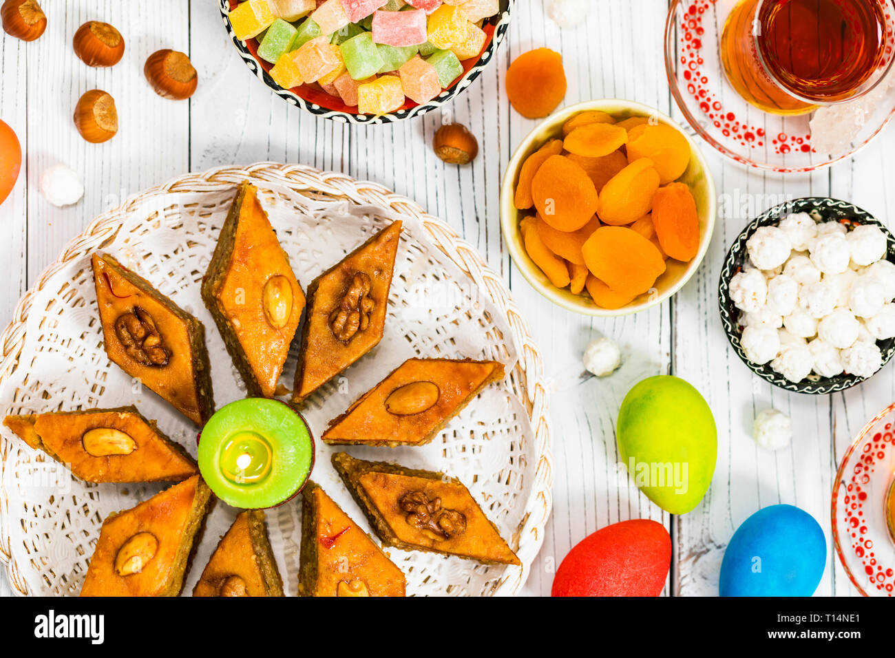 Colored Eggs, Wheat Springs Traditional Sweets for International Day of