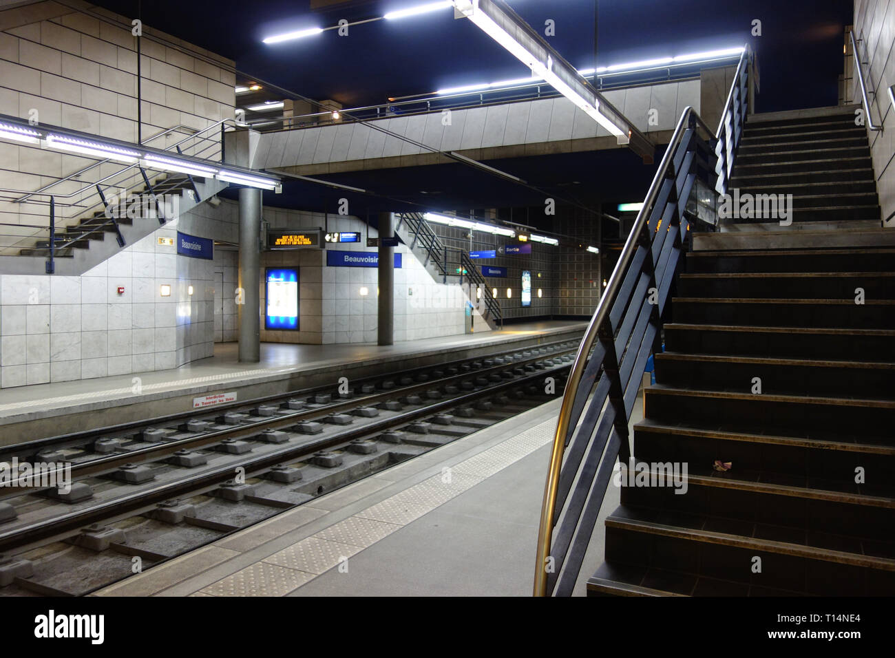 Rouen, Tramway, Haltestelle Beauvoisine Rouen, Tramway, Beauvoisine