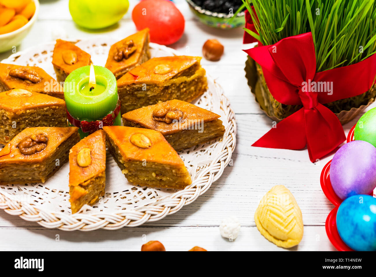 Colored Eggs, Wheat Springs Traditional Sweets for International Day of