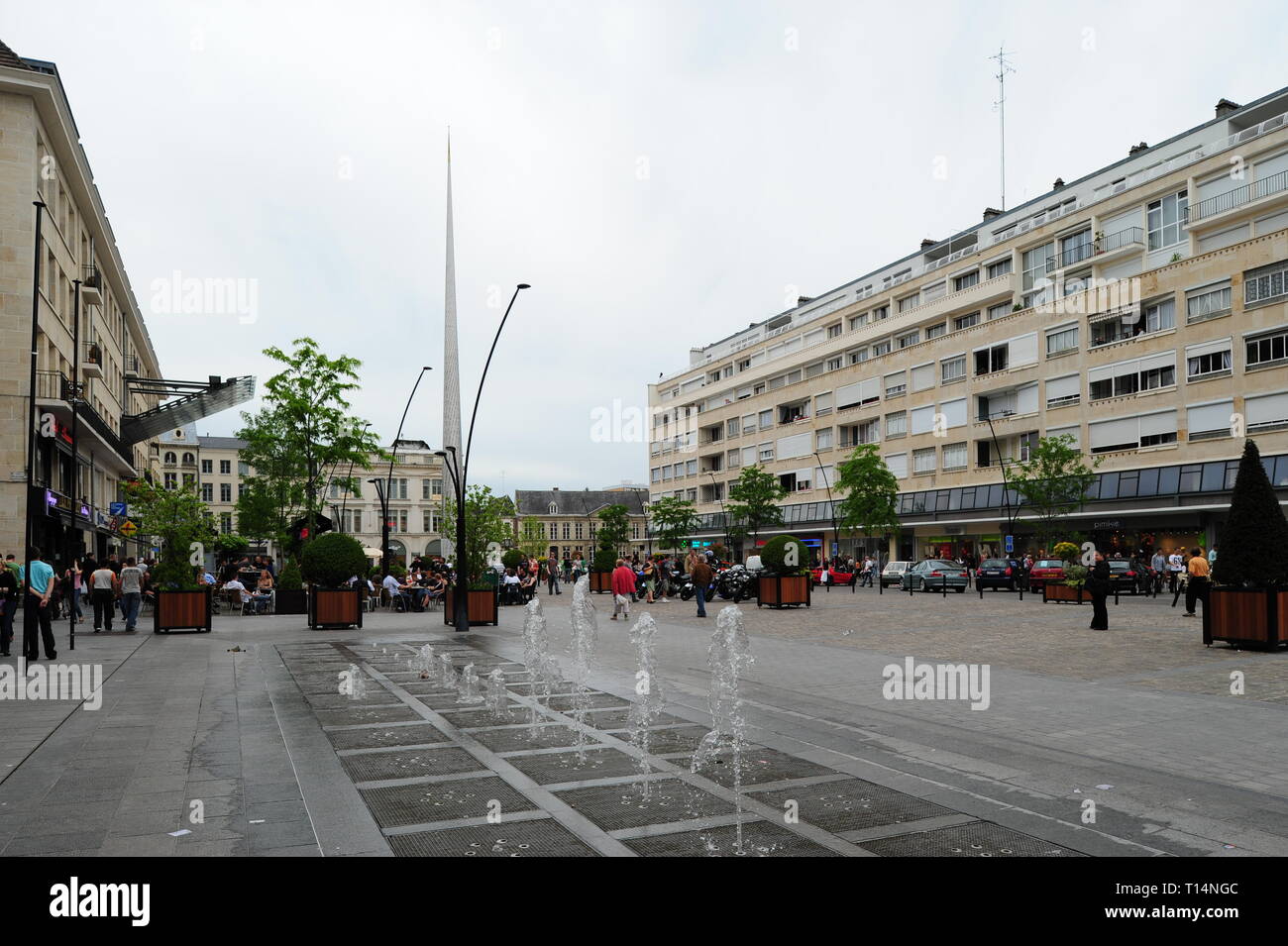 Valenciennes, Place d'Armes Stock Photo - Alamy