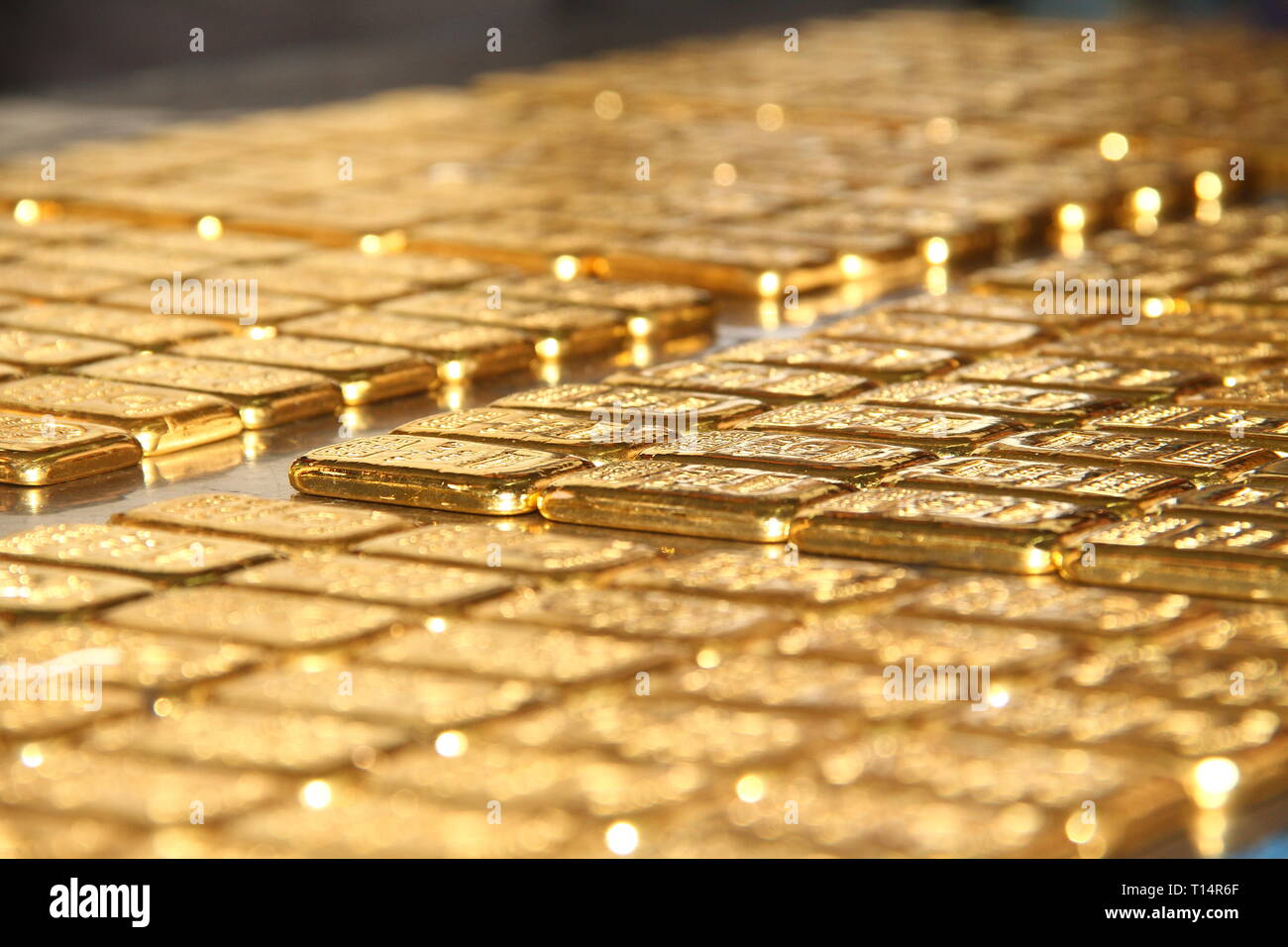 Gold is the most malleable of all metals. It can be drawn into a mono