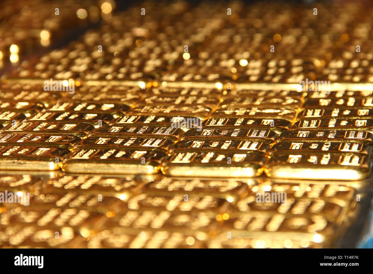 Gold is the most malleable of all metals. It can be drawn into a mono