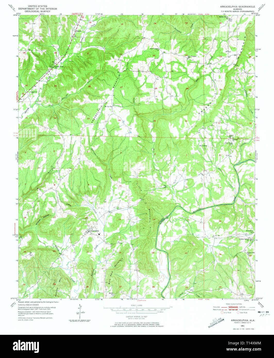 Map of arkadelphia Cut Out Stock Images & Pictures Alamy