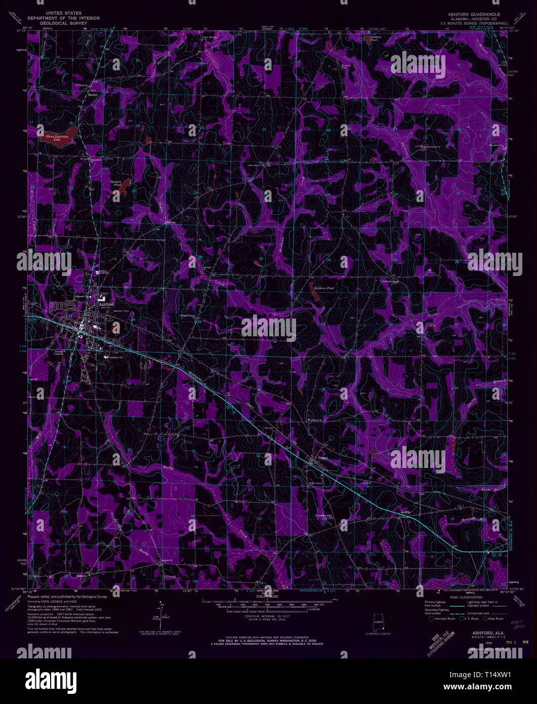 Ashford map hires stock photography and images Alamy