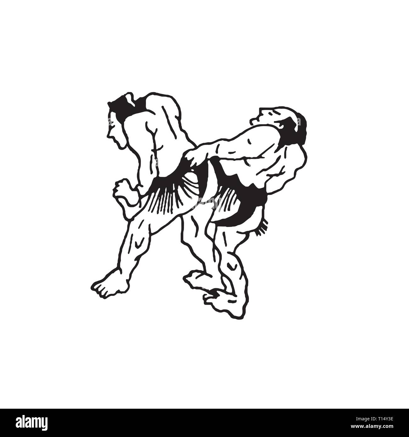 Wrestler Drawing PNG Transparent Images Free Download  Vector Files   Pngtree