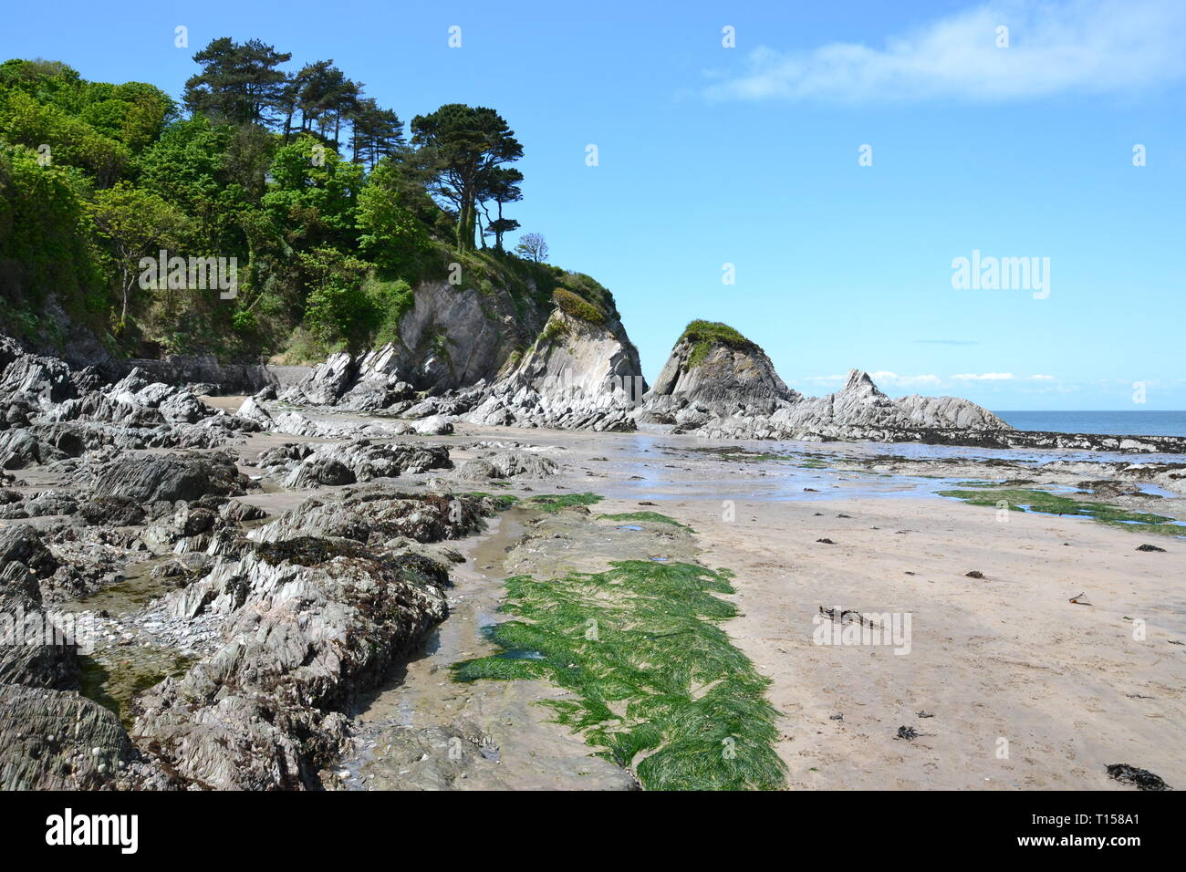 Lee Bay or just Lee is a small village on the North Devon coast near