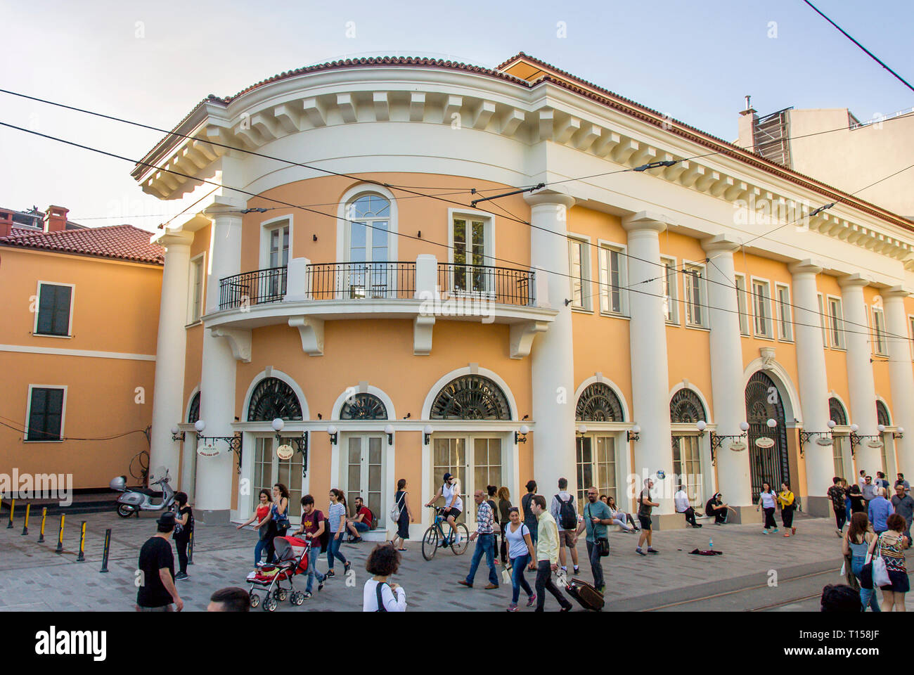 Han Beyoglu Istanbul, Turkey, 8 June 2018: Narmanli Han, Istiklal Avenue, Beyoglu ...