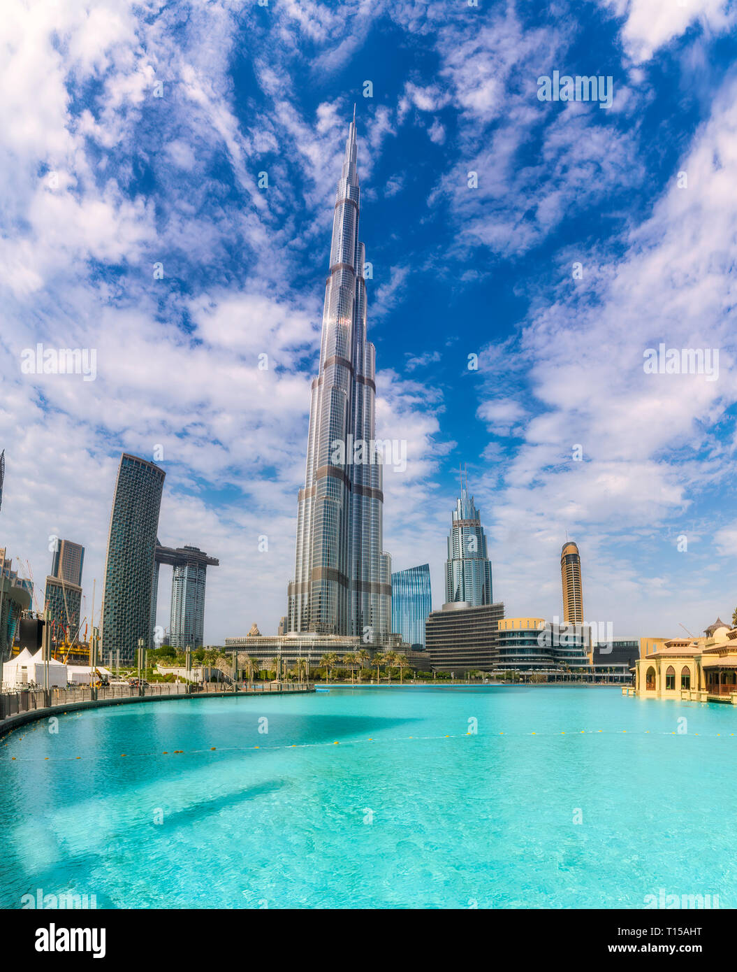 United Arab Emirates, Dubai, Burj Khalifa Stock Photo Alamy